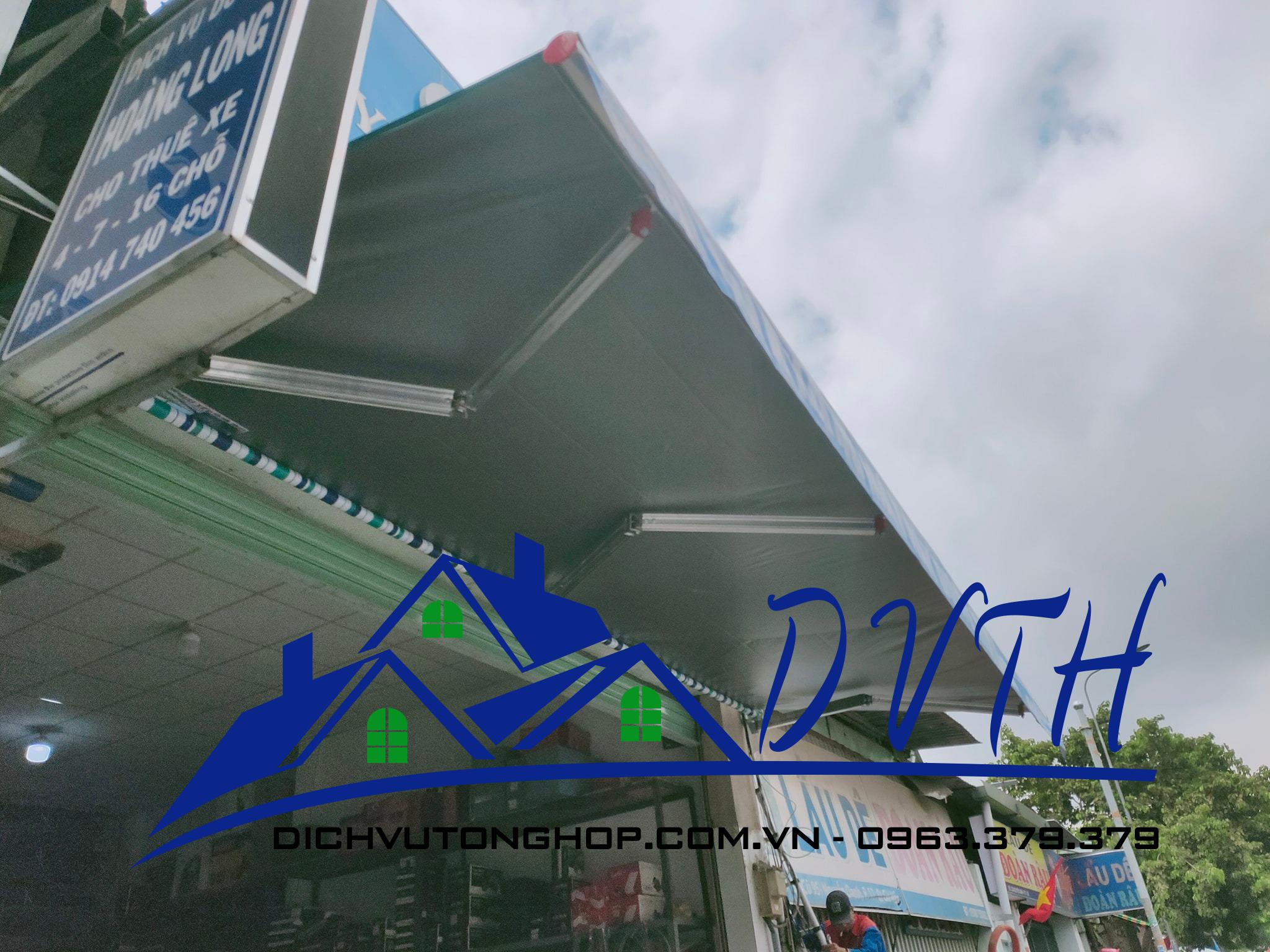 Mái che bạt kéo tại Quảng Nam